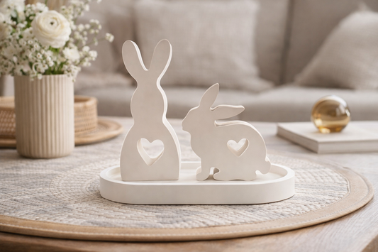 Hasendeko mit Herz – Perfekt für Ostern und Frühlingsdekoration